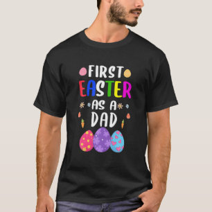 Camiseta Primeira Páscoa Como Um Pai Engraçado Dia De Pá