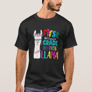 Camiseta Primeira professora da 1ª série de volta às aulas 