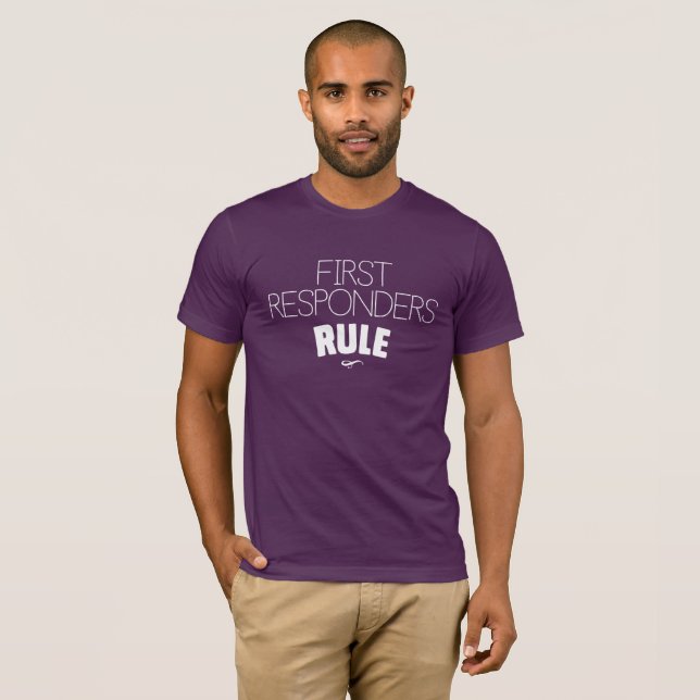 Camiseta Primeira regra dos que respondes - branco (Frente Completa)