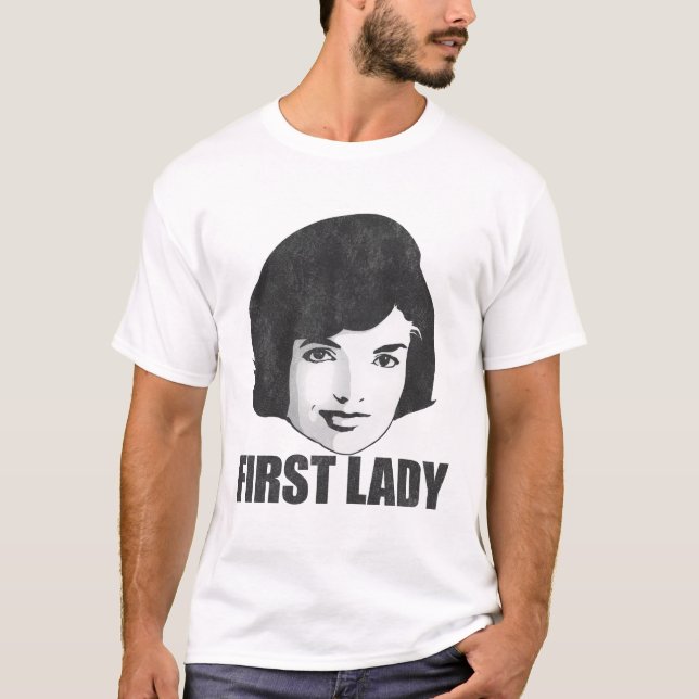 Camiseta Primeira senhora Jackie O T-shirt (Frente)