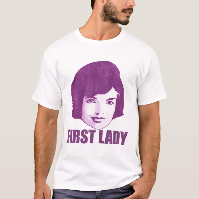 Camiseta Primeira senhora Jackie O T-shirt - personalizado (Frente)