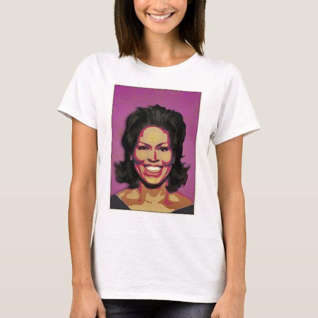 Camiseta Primeira senhora Michelle Obama (Frente)