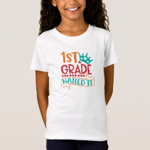 Camiseta Primeira série Concluída, 1º ano Finalizado