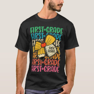 Camiseta Primeira Série Volta às Aulas Coquete Lápis Vaca P