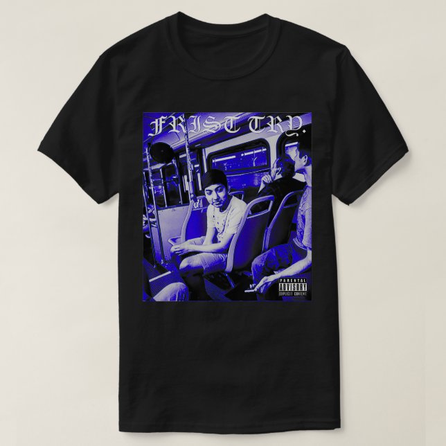 Camiseta Primeira tentativa (Frente do Design)