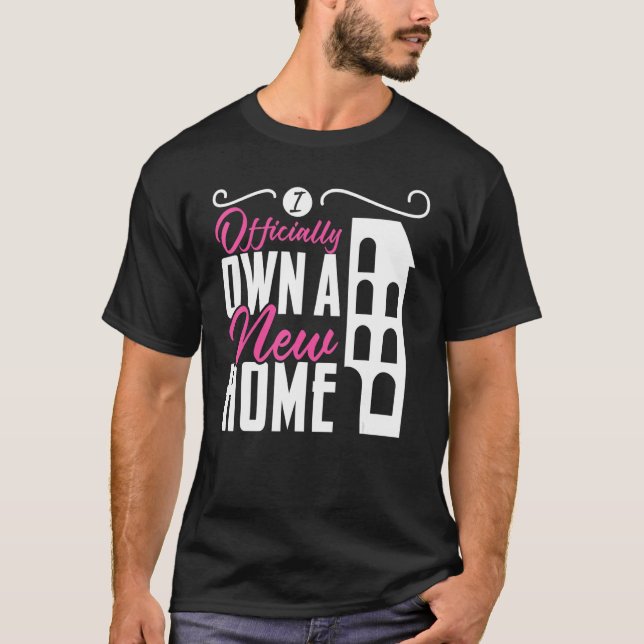 Camiseta Primeira Vez Dona De Casa Nova Casa (Frente)