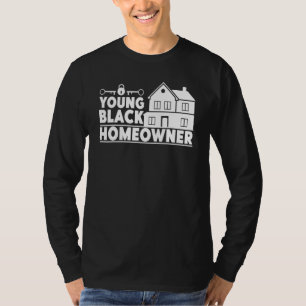 Camiseta Primeira Vez Proprietário Orgulho Negro Anúncio de
