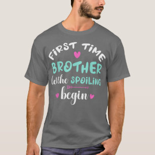 Camiseta Primeira Vez Que Irmão Deixa A Derramação Começar