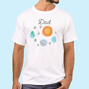 Camiseta Primeira viagem azul ao redor do primeiro aniversa
