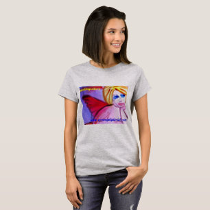 Camiseta … primeiramente arte do anjo… por Jutta Gabriel…