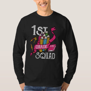 Camiseta Primeiras 1ruas Crianças Escolares Professores Di