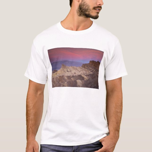 Camiseta Primeiras manhãs, luz sobre o Zabriskie Point e 2 (Frente)