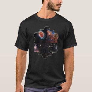 Camiseta Primeiras quatro imagens da galáxia nebulosa da Te