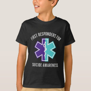 Camiseta Primeiras Respostas Para A Consciência Do Suicídio