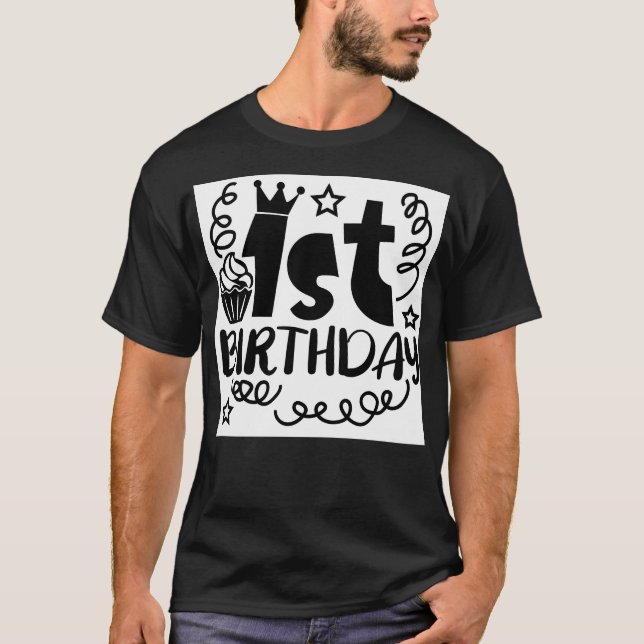Camiseta primeiro aniversario (Frente)