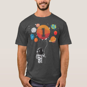 Camiseta primeiro aniversario Astronauta Lover Planeta 1 An