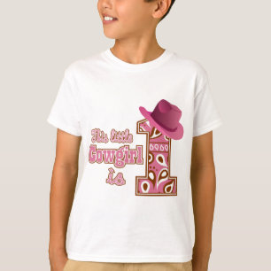 Camiseta Primeiro aniversario Cowgirl
