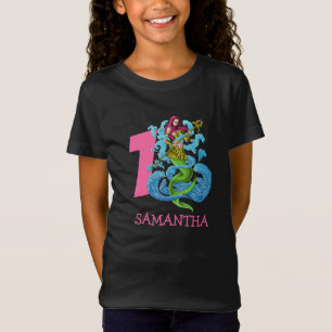 Camiseta Primeiro aniversario Mermaid Warrior