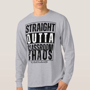 Camiseta Primeiro Ano de Ensino Vida Humor de Professor