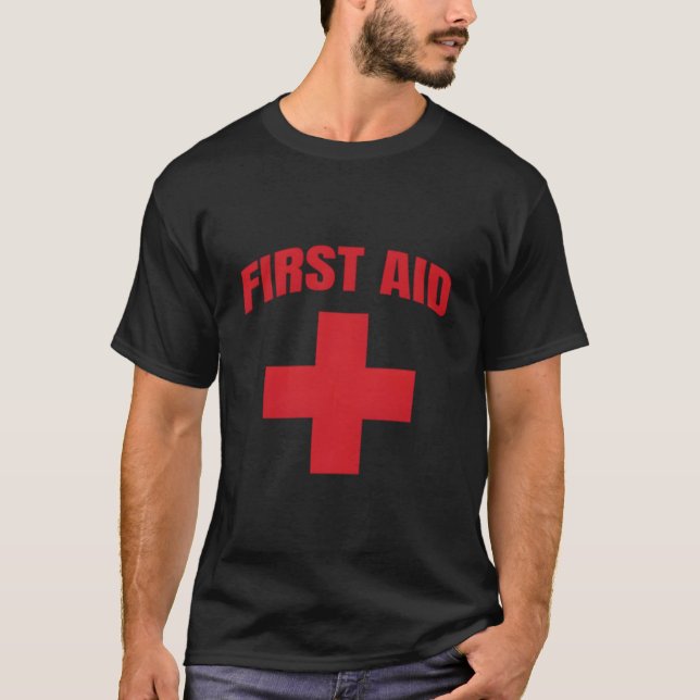 Camiseta Primeiro Auxílio Cruzado Para Incidentes De Funcio (Frente)