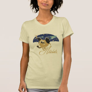 Camiseta Primeiro cão de Laika no espaço