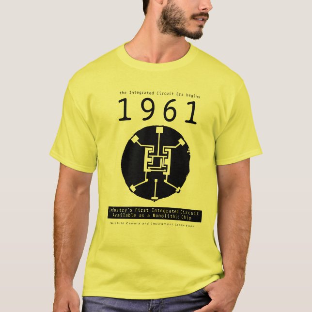 Camiseta Primeiro circuito integrado (Frente)