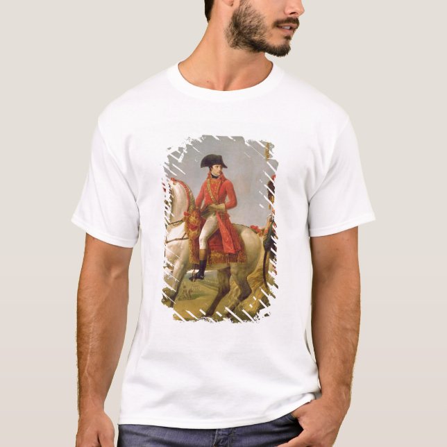Camiseta Primeiro cônsul de Napoleon Bonaparte (Frente)