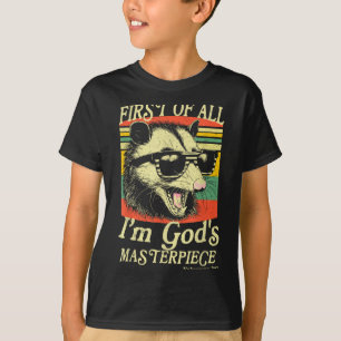 Camiseta Primeiro De Tudo, Eu Sou A Obra-Prima De Deus Guax
