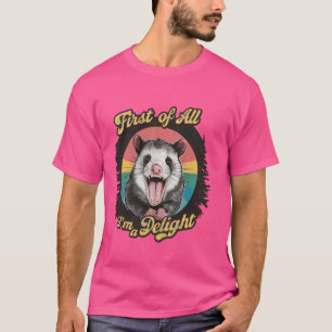 Camiseta Primeiro de tudo, eu sou um delicioso sarcástico e