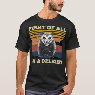 Camiseta Primeiro de tudo, eu sou um prazer - Engraçado Clá