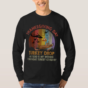 Camiseta Primeiro Dia Anual de Ação de Graças Turquia caiu 