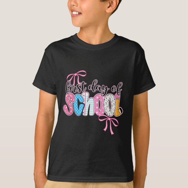 Camiseta Primeiro Dia da Escola (Frente)