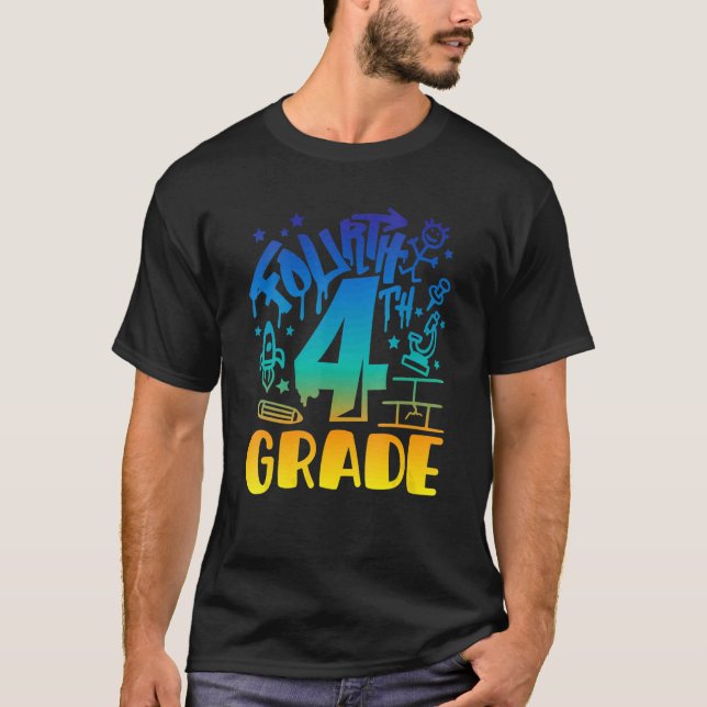 Camiseta Primeiro Dia da Escola do Quarto Grau (Frente)