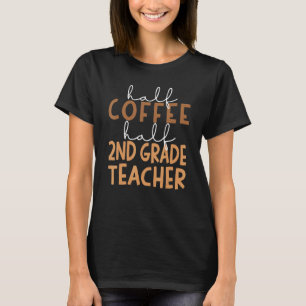Camiseta Primeiro Dia Da Escola Meia Café Meio Segundo Grau
