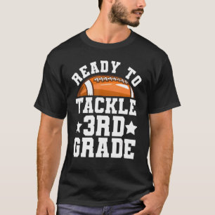 Camiseta Primeiro Dia da Escola Pronta para Enfrentar
