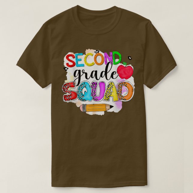 Camiseta Primeiro Dia da Esquadra de Professores do 2º ano  (Frente do Design)