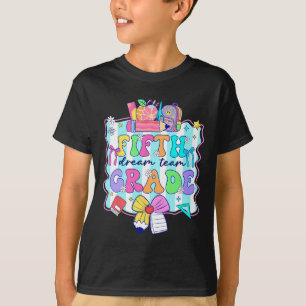 Camiseta Primeiro Dia Da Quinta Série De Volta à Escola Laç