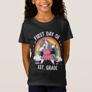 Camiseta Primeiro dia de 1rua - Grau de Dabbing Unicorn Bac