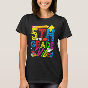 Camiseta Primeiro Dia De 5 Da Escola Vento De Volta À Escol