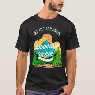 Camiseta Primeiro Dia De Aula 3ª Série Agradecimento ao Pro