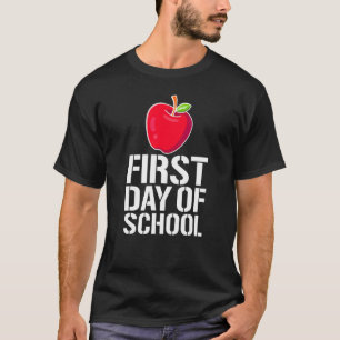Camiseta Primeiro Dia De Aula Para Feliz Primeiro Dia De Ap
