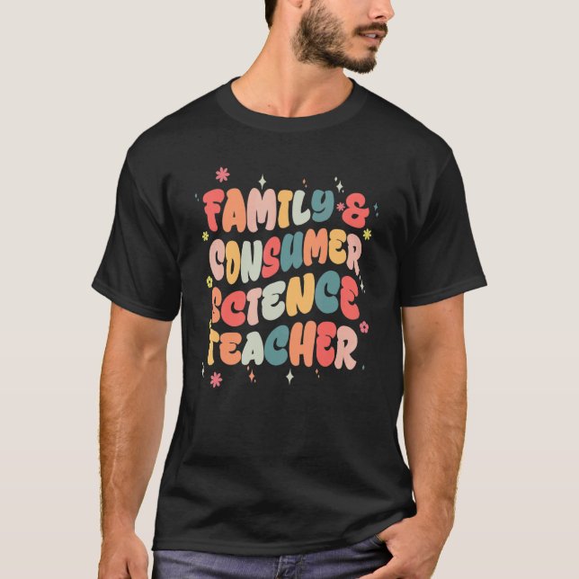 Camiseta Primeiro Dia De Educação, Família E Ciência Do Con (Frente)
