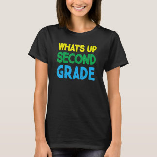 Camiseta Primeiro dia de escola O que há no segundo segundo