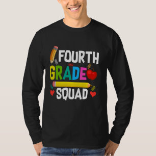 Camiseta Primeiro Dia De Estudante De Quarto Grau