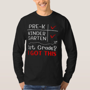 Camiseta Primeiro Dia De Meninos Do Primeiro Grau Meninas E