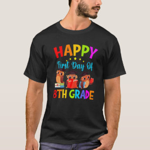 Camiseta Primeiro Dia de Oitava Graus de Professores Oitava