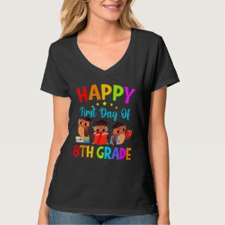 Camiseta Primeiro Dia de Oitava Graus de Professores Oitava