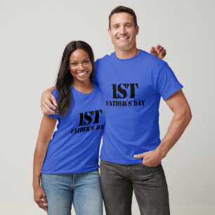 Camiseta Primeiro Dia de os pais