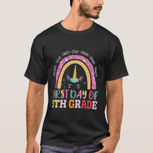 Camiseta Primeiro Dia Do 5 De Volta À Escola
