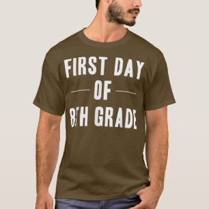 Camiseta Primeiro dia do 8º ano, Foto da escola